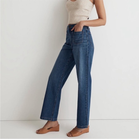 Madewell The Perfect Vintage Wide Leg Jean Caronia Wash 30 - Picture 2 of 11